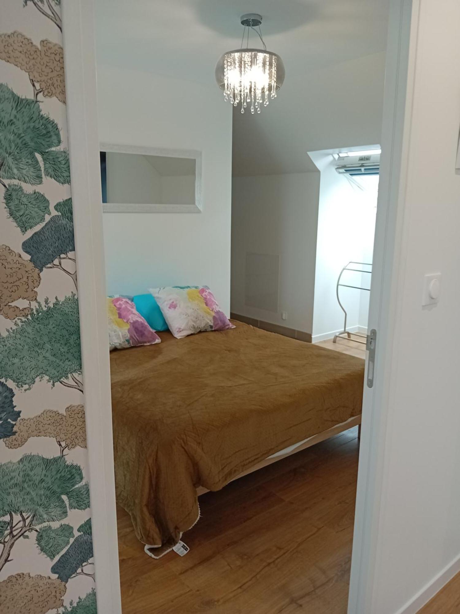 Chambre, Salle De Bain, Toilette, Salon Privatif Sainte-Marie-du-Mont  Eksteriør bilde