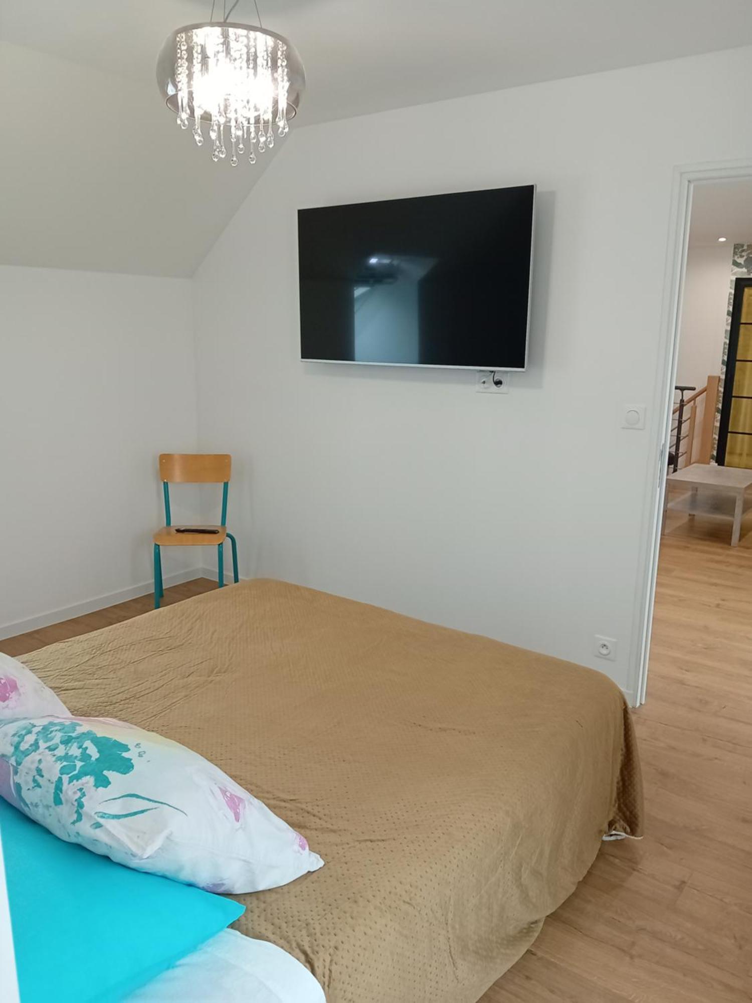 Chambre, Salle De Bain, Toilette, Salon Privatif Sainte-Marie-du-Mont  Eksteriør bilde