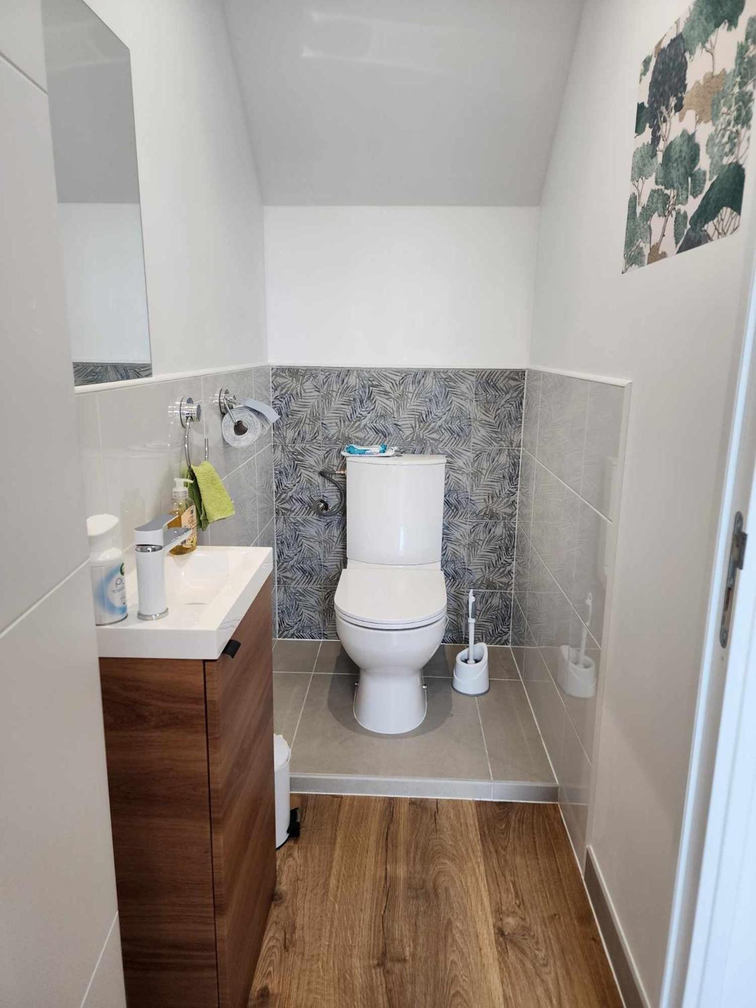 Chambre, Salle De Bain, Toilette, Salon Privatif Sainte-Marie-du-Mont  Eksteriør bilde